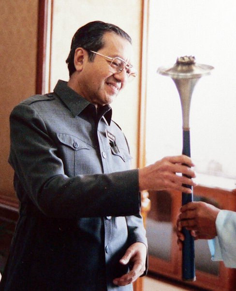 Mahathir Mohamad bývalý premiér Malajsie