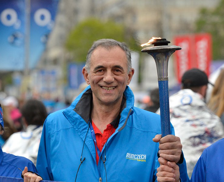Carlo Capalbo zakladatel Pražského mezinárodního maratonu