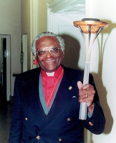 Desmond Tutu arcibiskup, držitel Nobelovy ceny míru