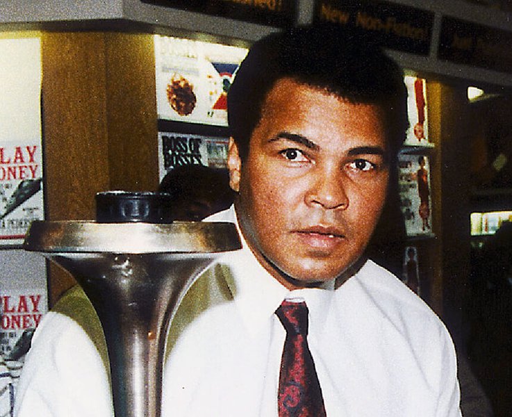Muhammad Ali americký boxer, olymp. vítěz v polotěžké váze, vyhl. sportovcem 20stol