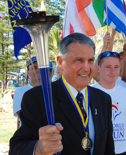 Ron Clarke australský běžec, olympijský medailista na 10 km