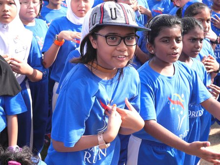 Malaysia 30 January Johor Bahru Taman Medeka The Sri Chinmoy Oneness Home Peace Run