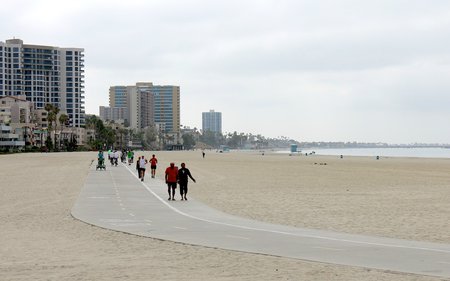 running in long beach