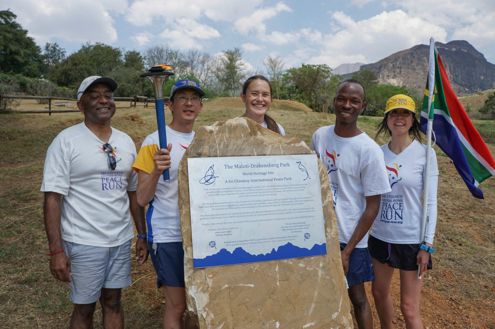 The Maloti-Drakensberg Park World Heritage Site, A Sri Chinmoy International Peace Park